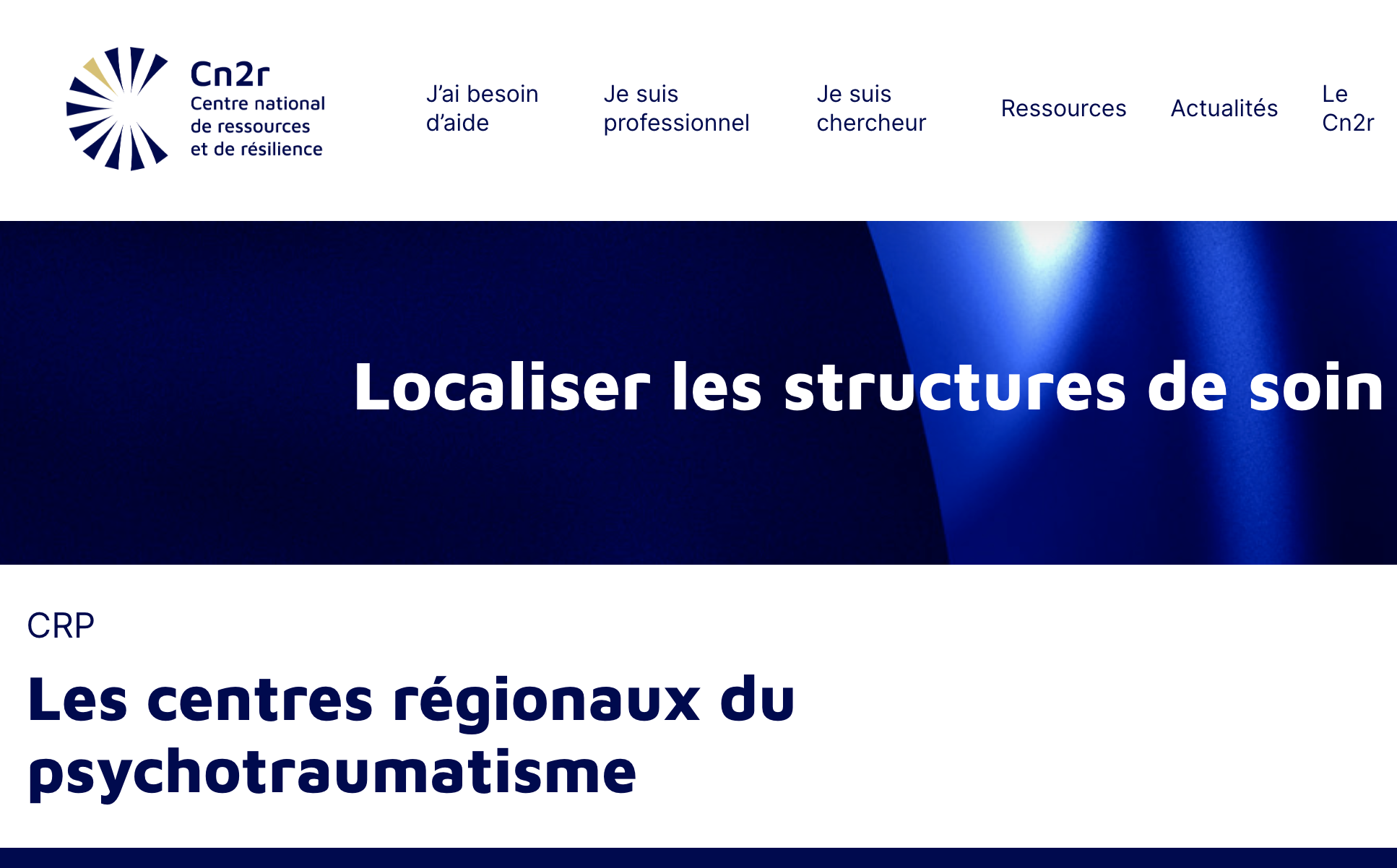 Annuaire des structures de soins