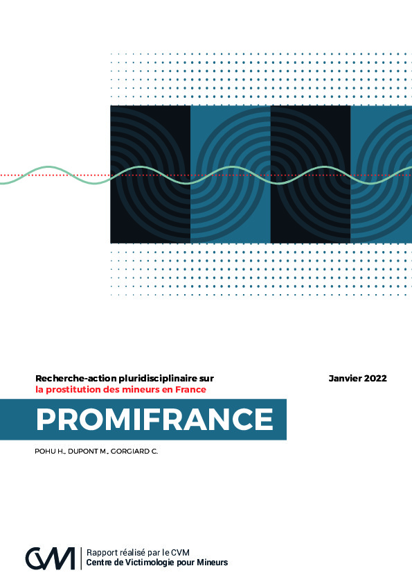 Rapport de la recherche-action pluridisciplinaire sur la prostitution des mineurs