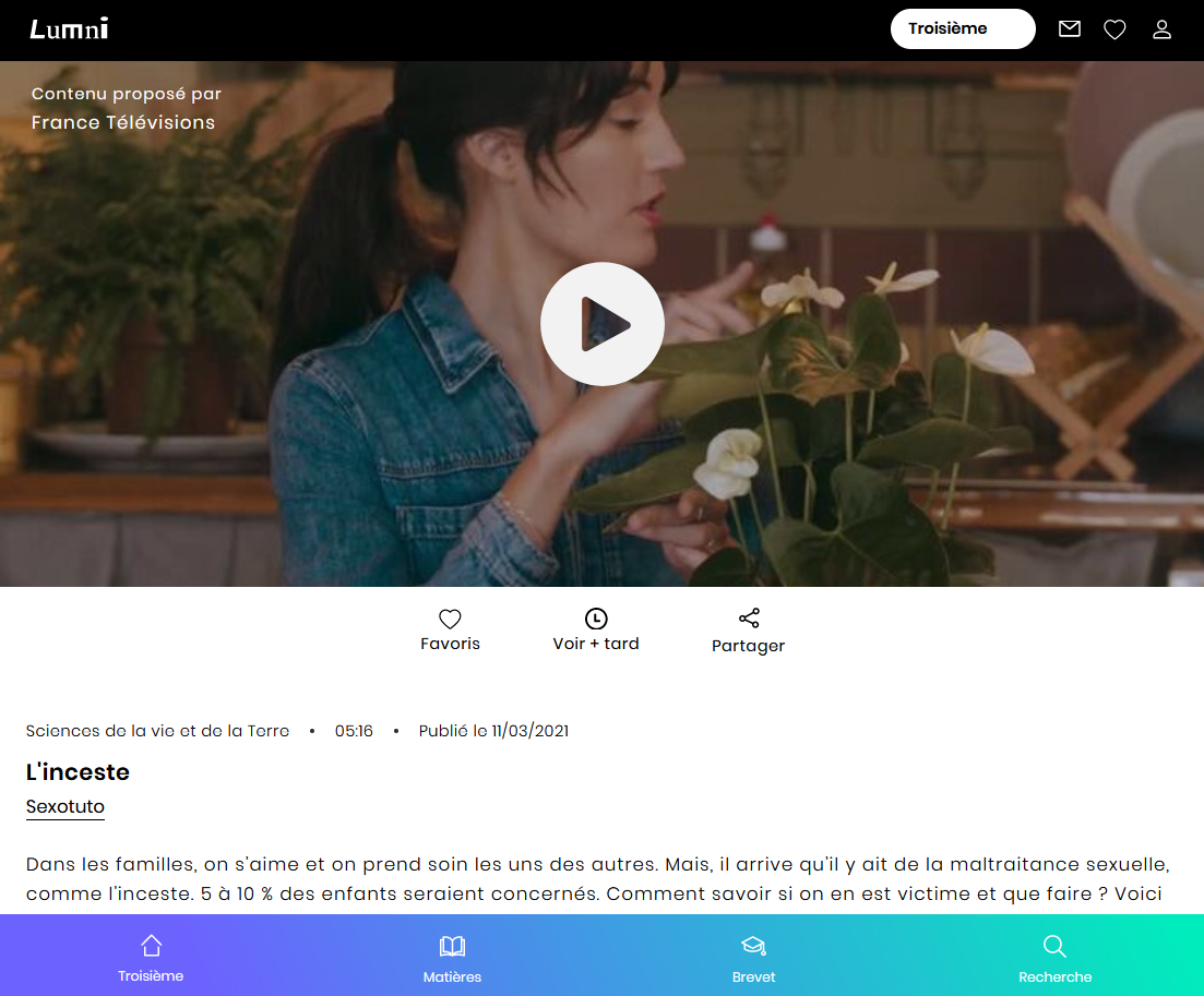 Lumni dossier inceste
