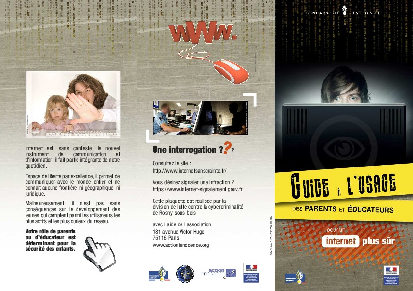 Guide - Internet plus sûr